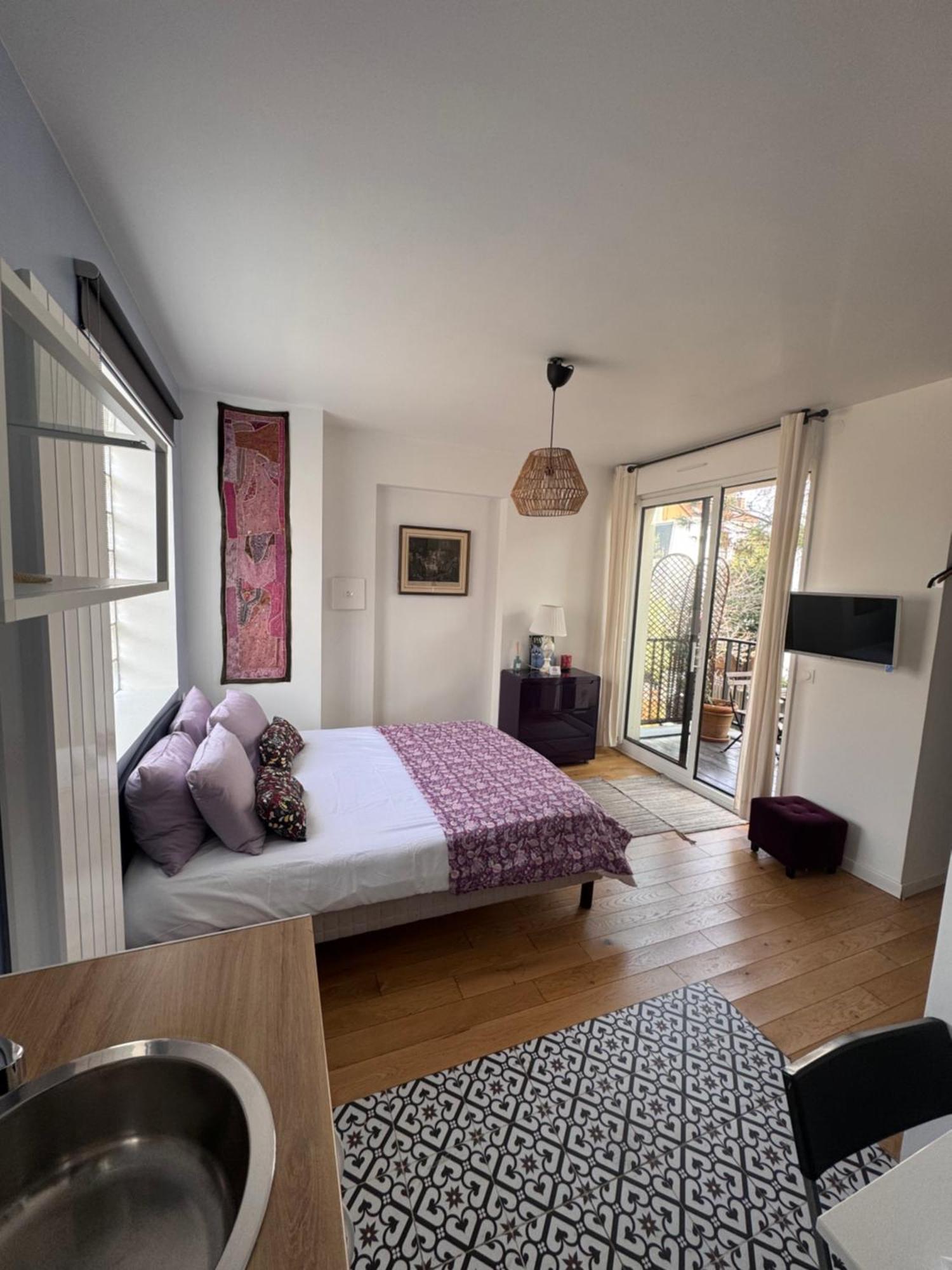 Green&Purple Studio 24-24 Access Bois-Colombes Bagian luar foto